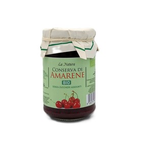 CONSERVA DI AMARENE SENZA ZUCCHERO 300G - ALN