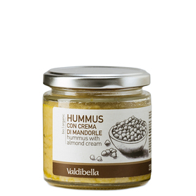 HUMMUS DI CECI CON CREMA MANDORLE 220GR VDB