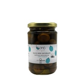 OLIVE NERE INFORNATE SOTT'OLIO 180G - BON