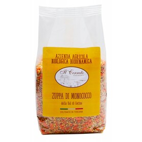 ZUPPA DI MONOCOCCO,MIGLIO E LENT. GR 400 