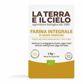 FARINA INTEGRALE DI GRANO TENERO 1KG - TRC 