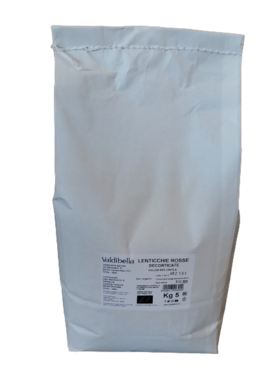 LENTICCHIE ROSSE DECORTICATE 5KG - VDB
